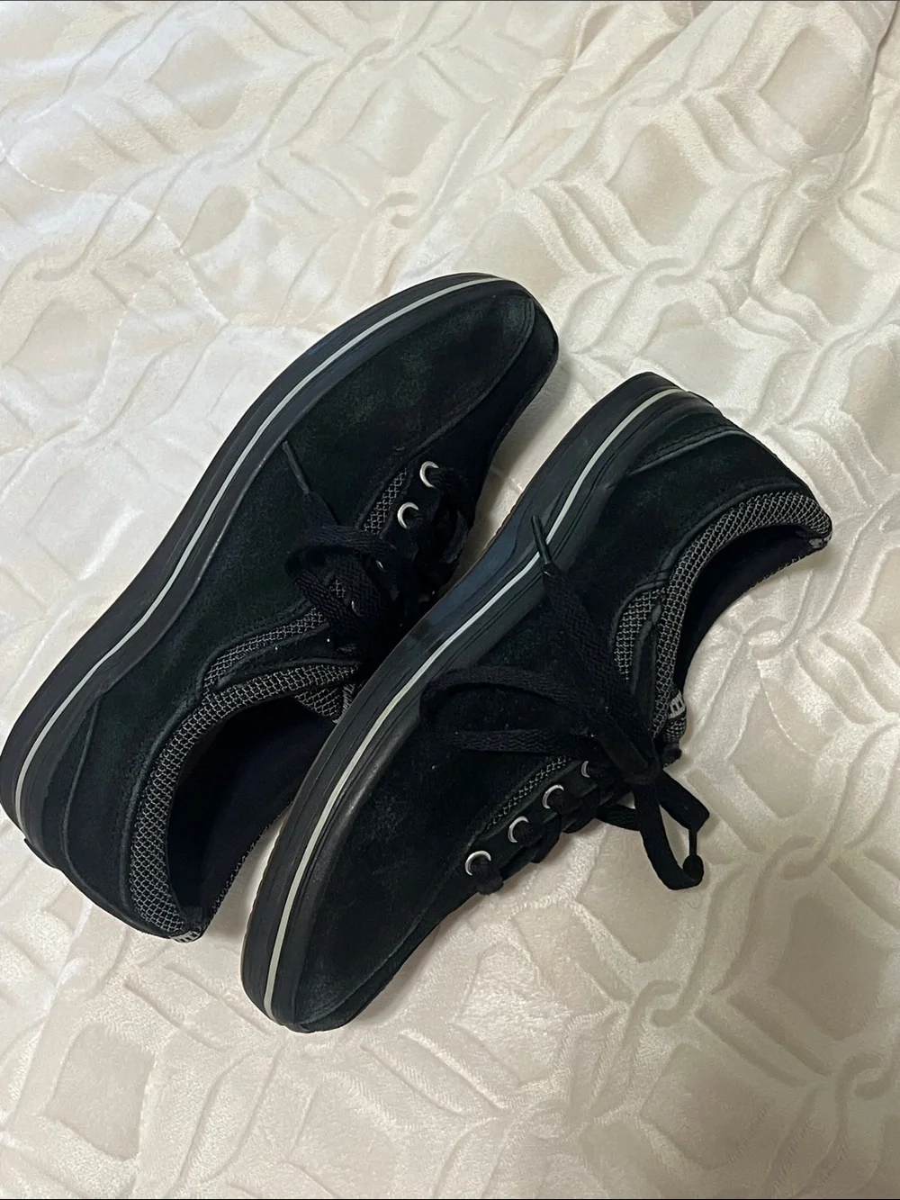 Black Suede Keds Sneakers - Picture 7 of 10